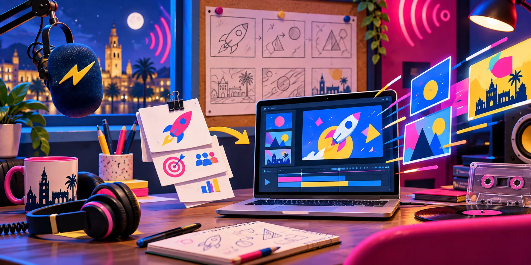 Cómo Convertir un Brief de Lanzamiento en un Vídeo SaaS Editable