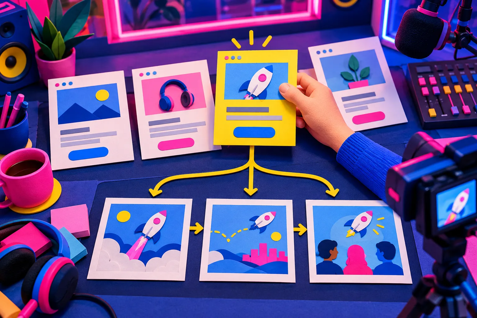 Cómo Convertir la Web de Tu Startup en un Vídeo Editable