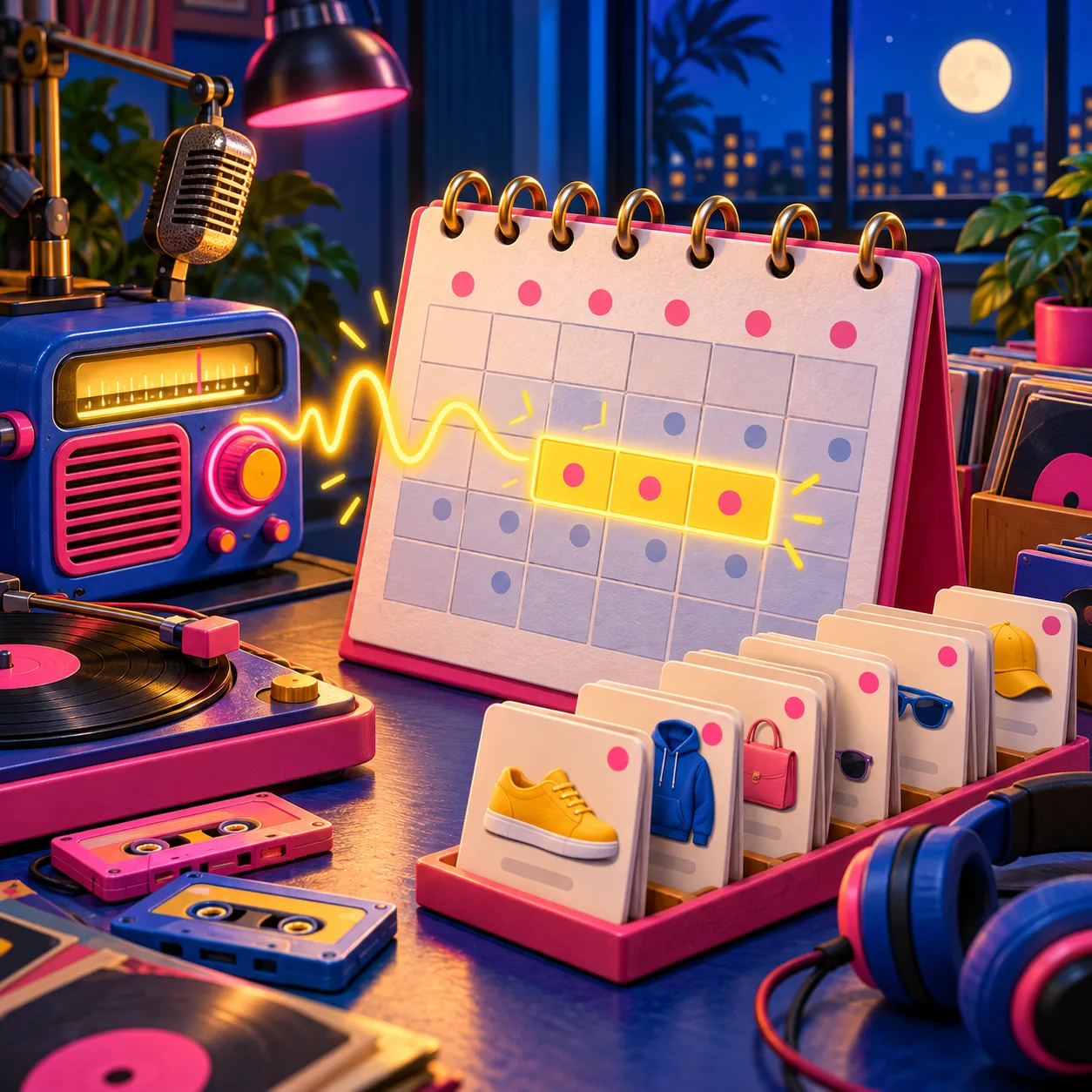 Calendario para programar una edición masiva de Shopify